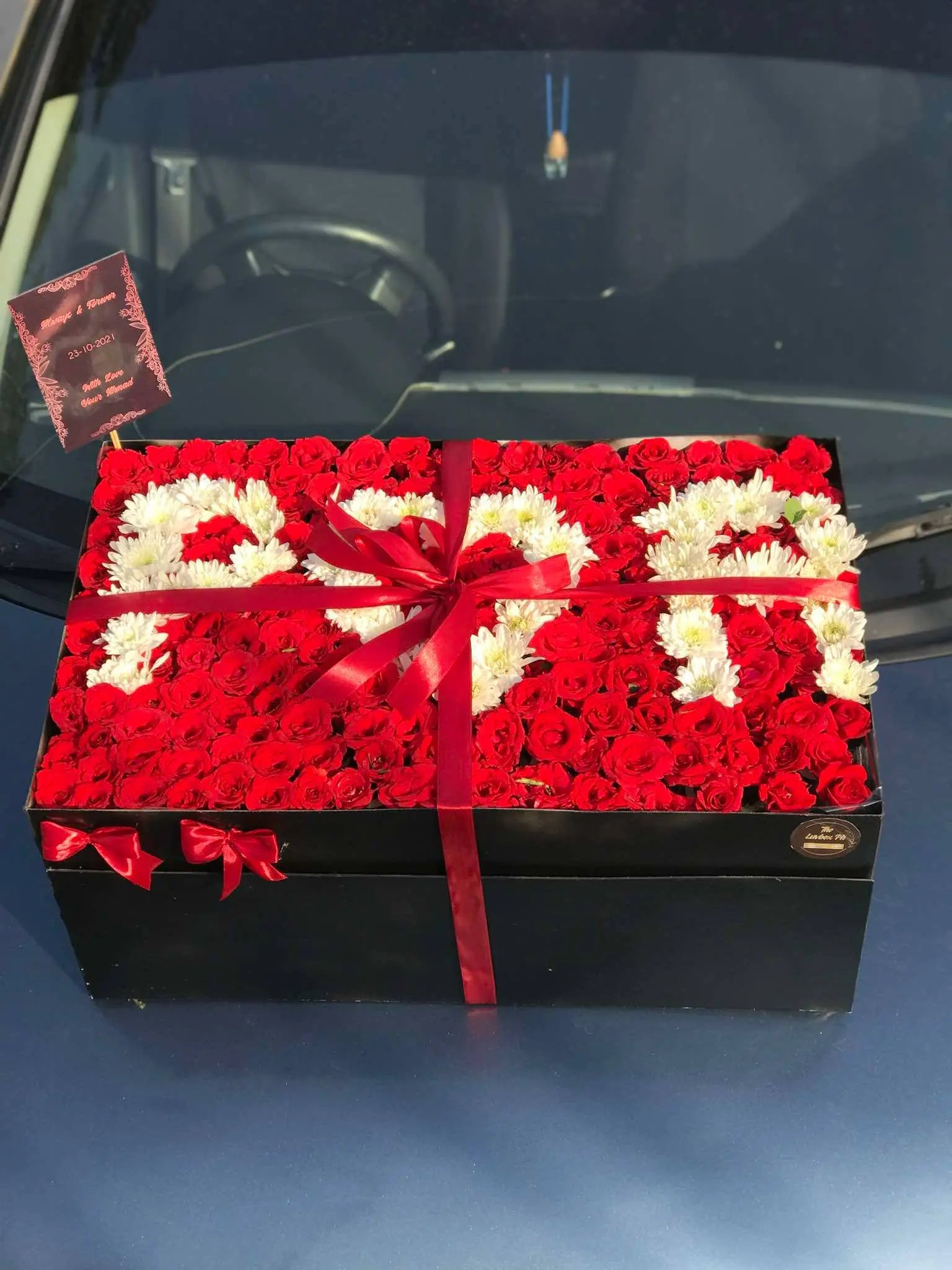 Grand Wedding Rose Box with Chocolates