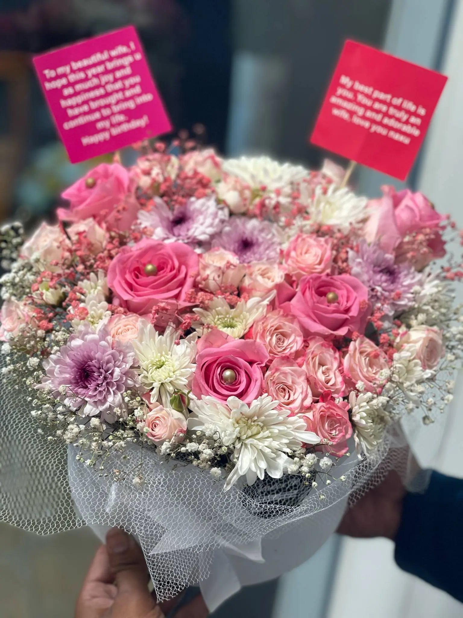Pink Themed Floral Box for Her