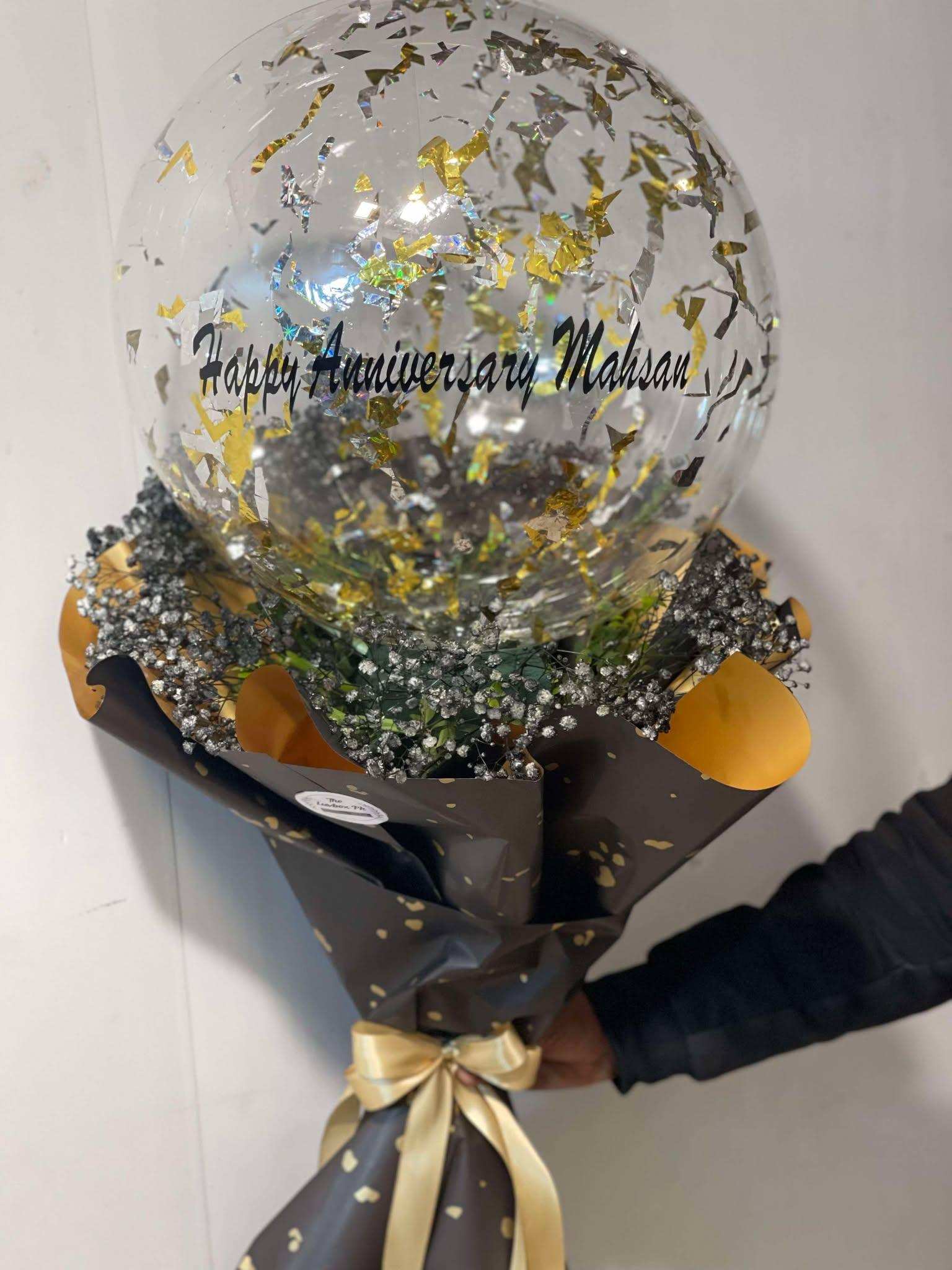 Message in the Air – Custom Balloon Bouquet