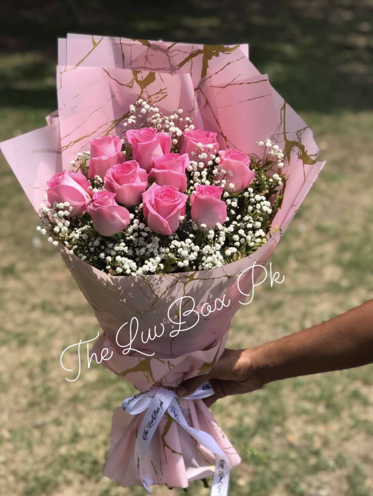 Blush Bloom – Pink Rose Bouquet for Her & Mother’s Day