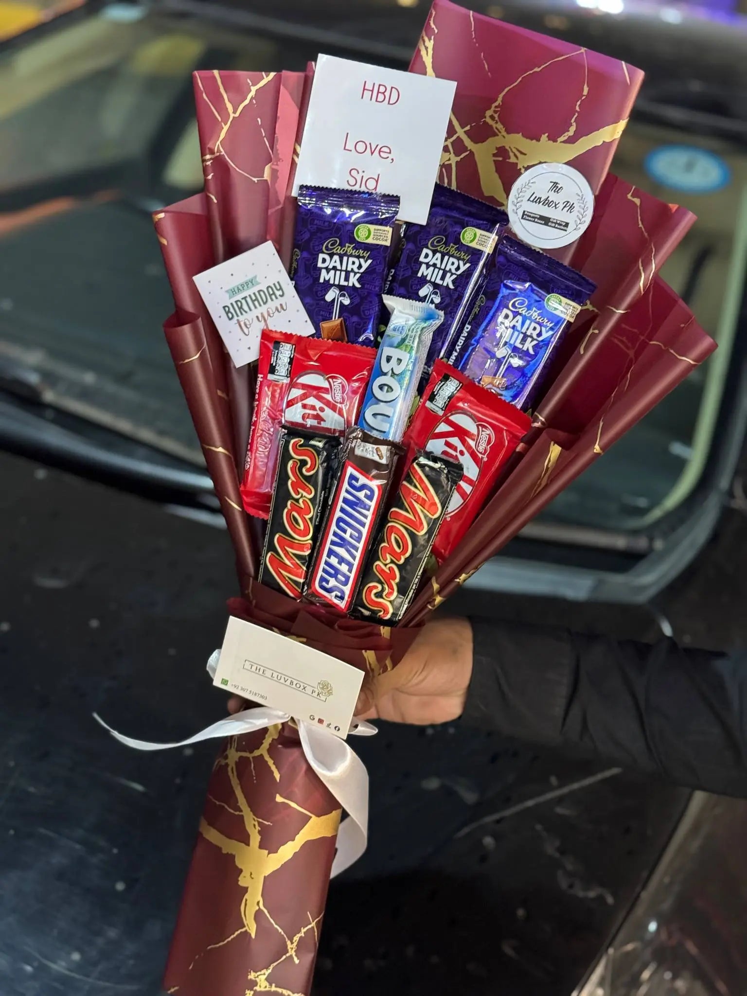 Sweet Overload – Mixed Chocolate Bouquet