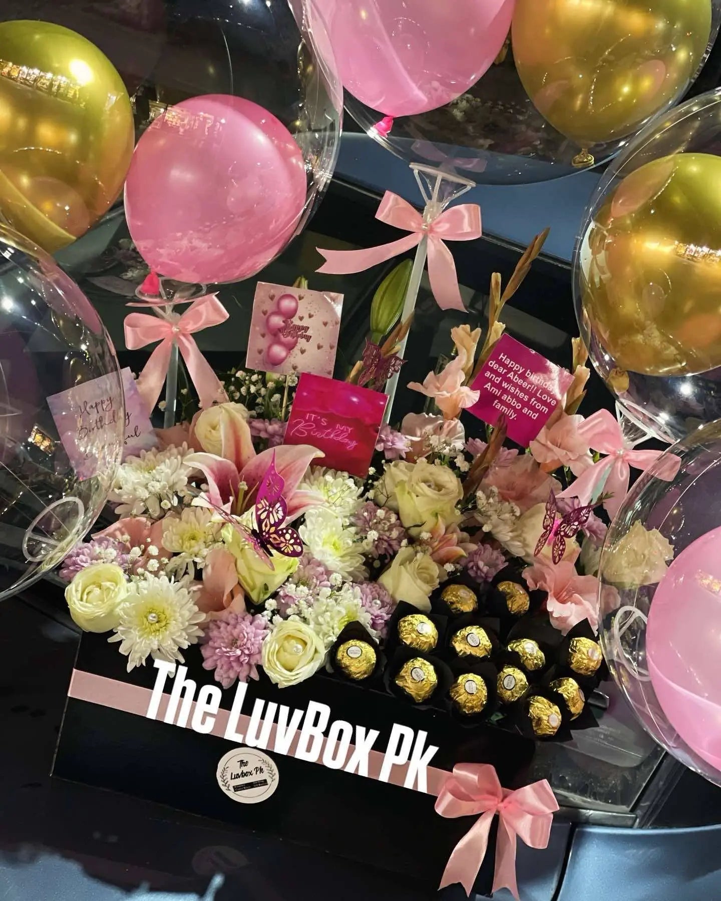 Birthday Delight Box – Custom Balloons & Gifts