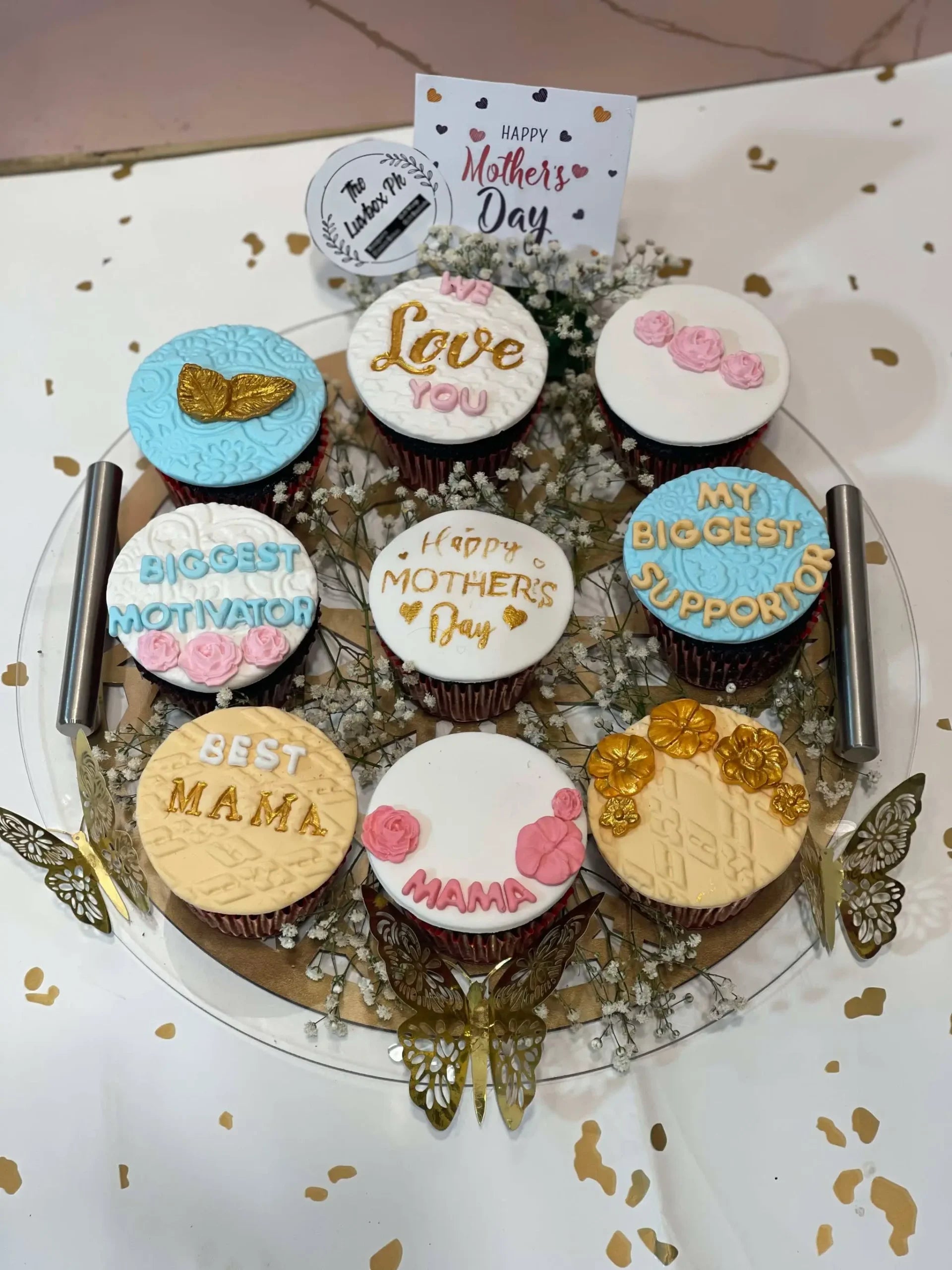 Mother’s Day Cupcake Tray (Box of 9)