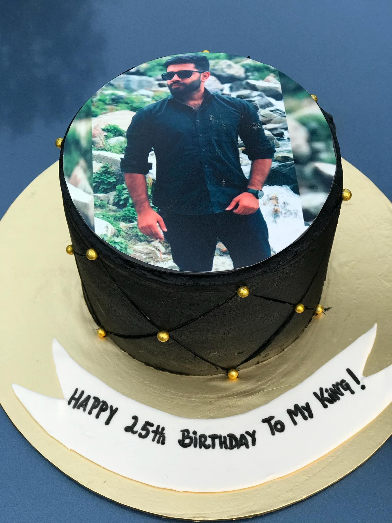 Cherry Bliss Photo Cake – Customized Cakes with Picture