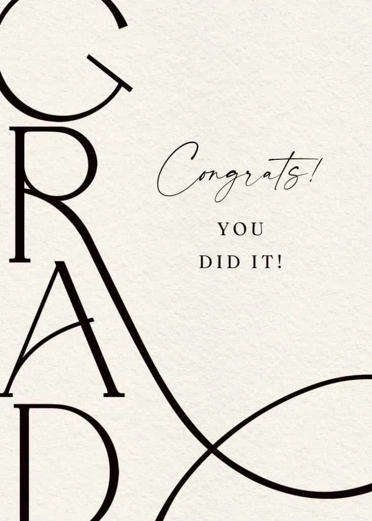 Graduation Card 4