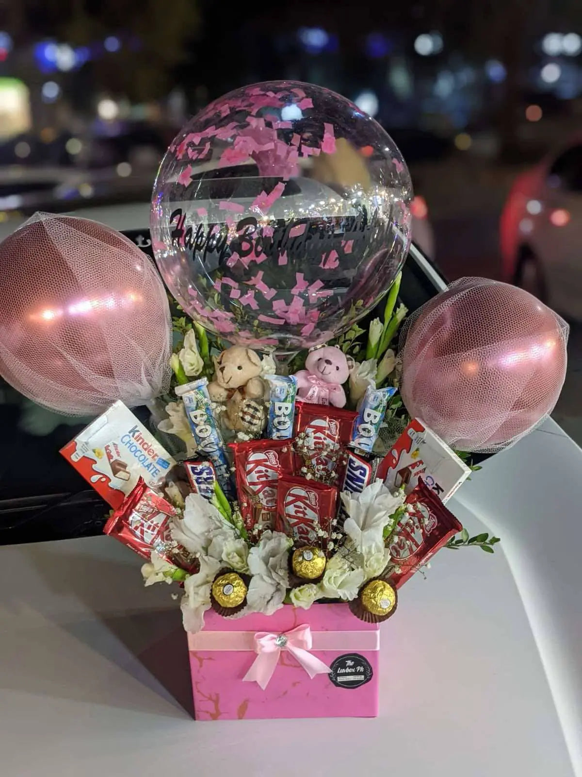 It’s a Girl! Balloon & Chocolate Box | Newborn Gift