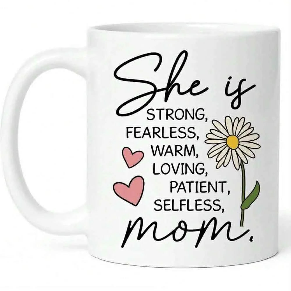 Mom’s Signature Cup – Customized Mother’s Day Mug (Elegant Edition)