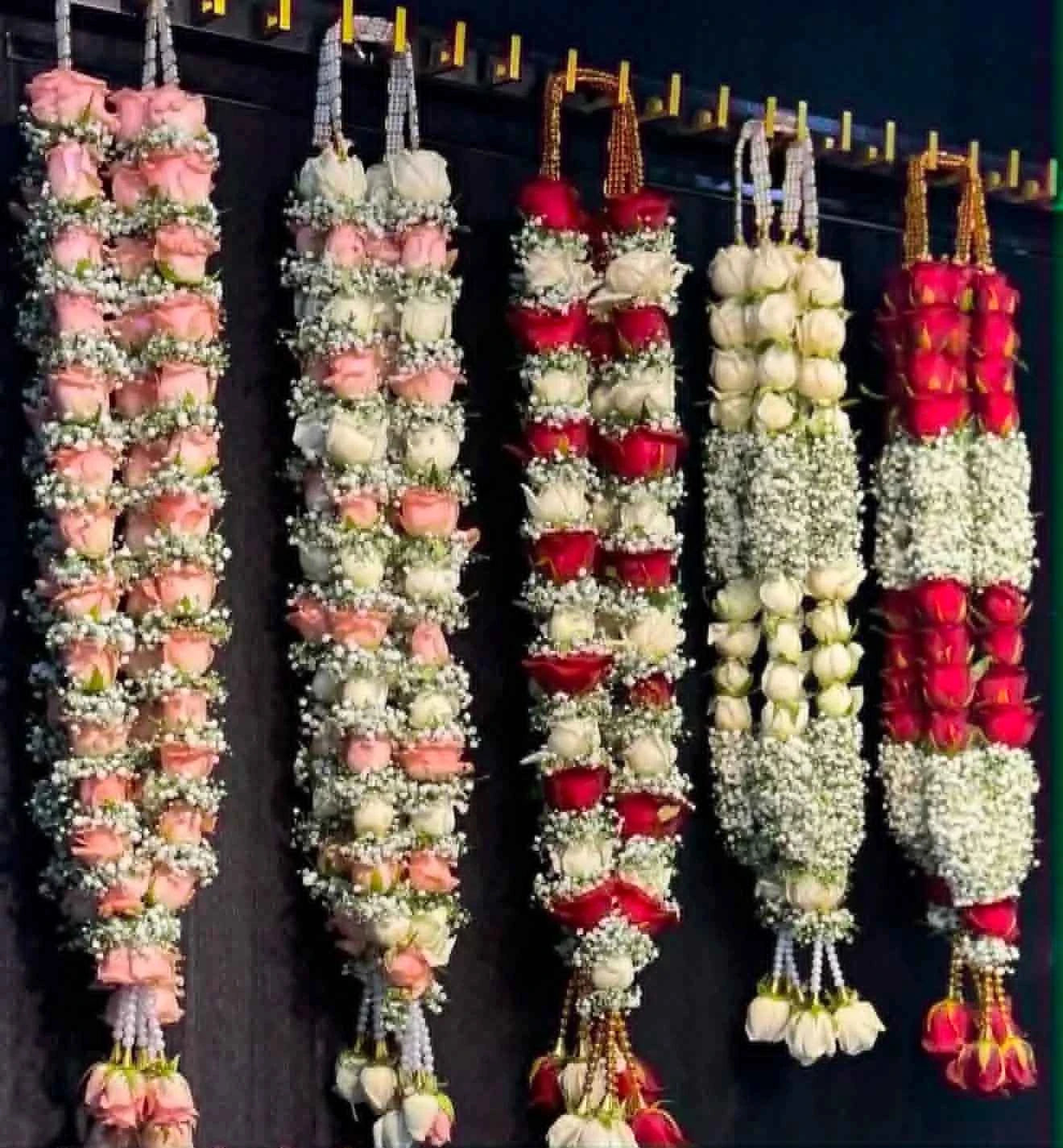 Royal Mala Collection – Luxury Heavy Flower Garlands (Multi-Design Selection)