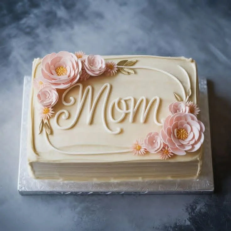 Mother’s Day 5 lbs pink book cake custom design delivery Islamabad Pakistan
