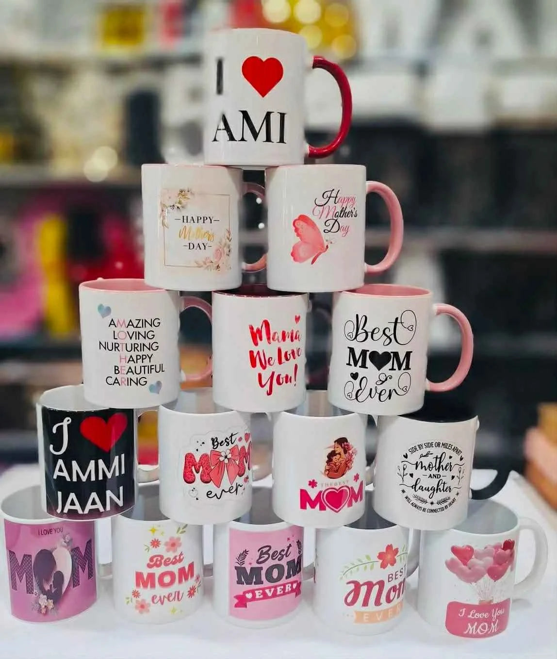 Mom’s Choice Collection – Mother’s Day Customized Mugs (Multiple Designs)
