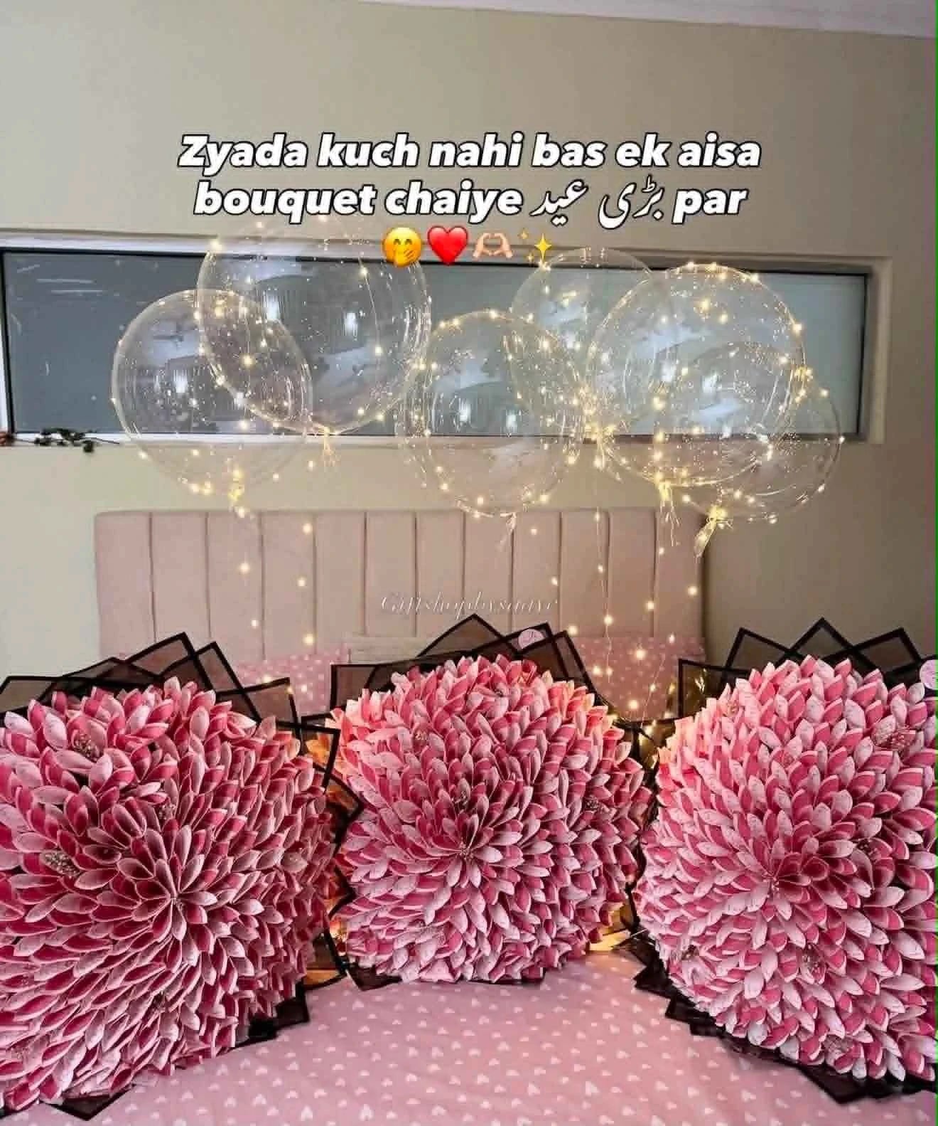Royal Fortune Trio – Luxury PKR 30,000 Money Bouquet Collection